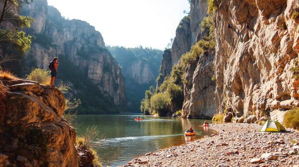 Top activités de plein air lors d'un camping à Gorges du Tarn